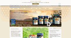 Desktop Screenshot of manukaworld.es